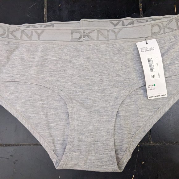 DKNY grey cotton Panties - Picture 1 of 5